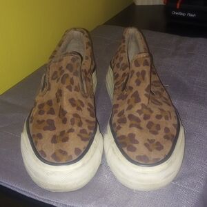Restricted Leopard Slip-On Size 6